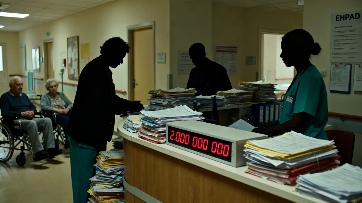 Crise EHPAD public, déficit, personnel débordé