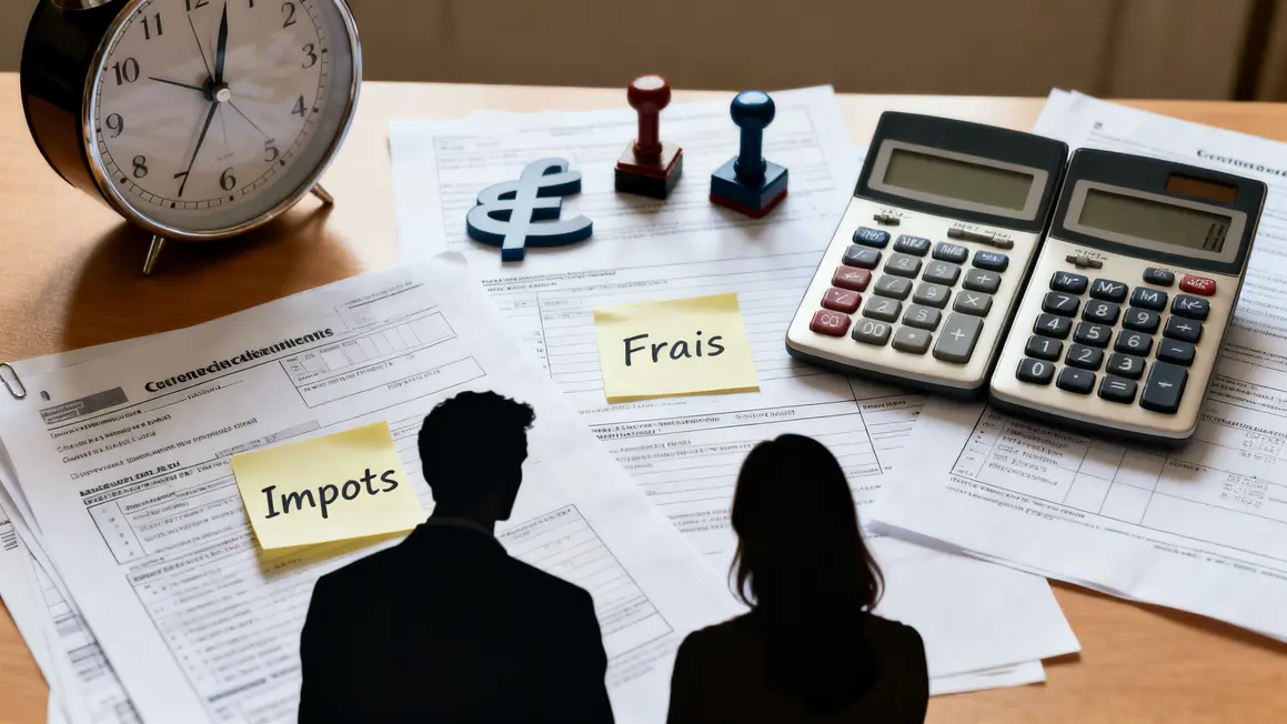 Documents fiscaux calculatrices frais rachats programmés