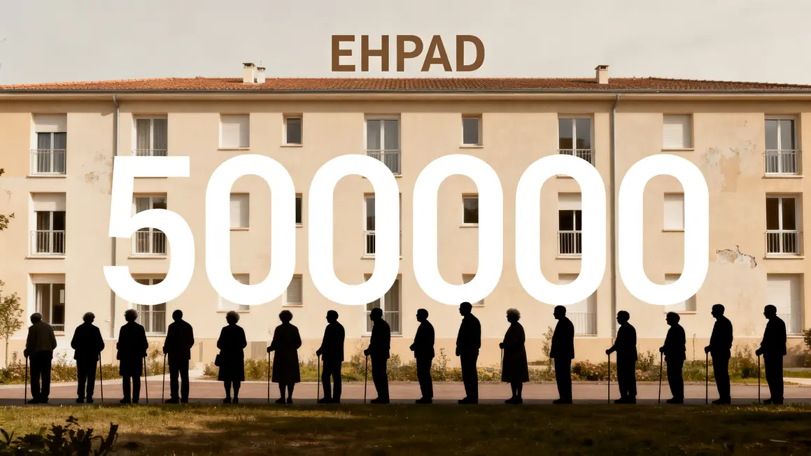 File d’attente seniors Ehpad chiffre 500000