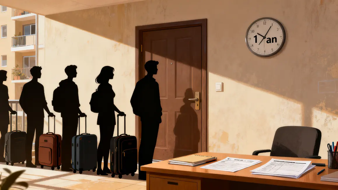File d'attente logement partagé à Thégra