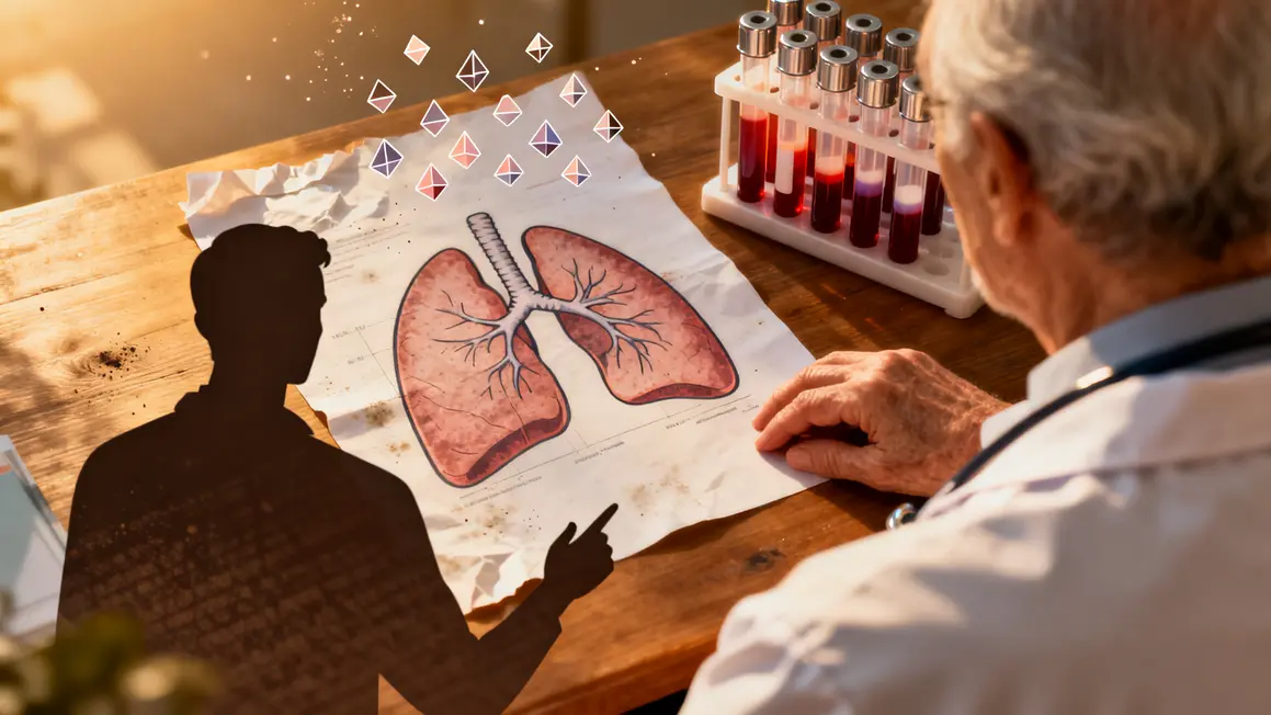 Médecin biomarqueurs test sanguin dépistage cancer poumon