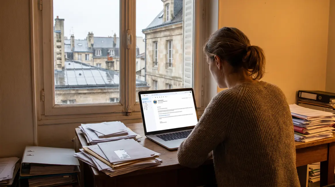 don manuel fiscalité femme anxieuse bureau matin