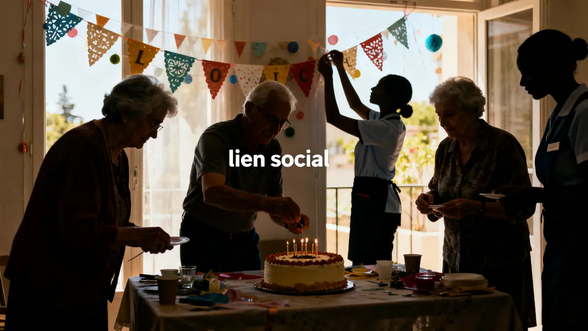 organisation fete seniors lien social residence personnes agees