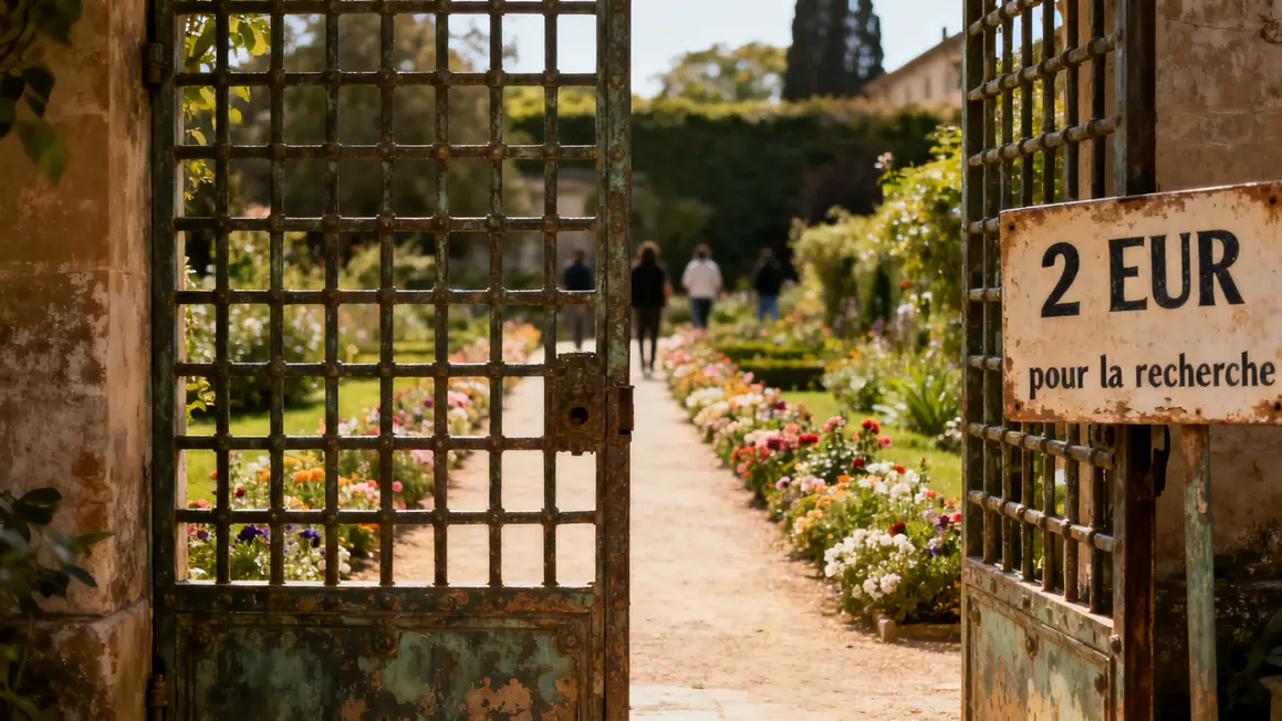 Entrée jardin ouvert collecte pour Neurodon