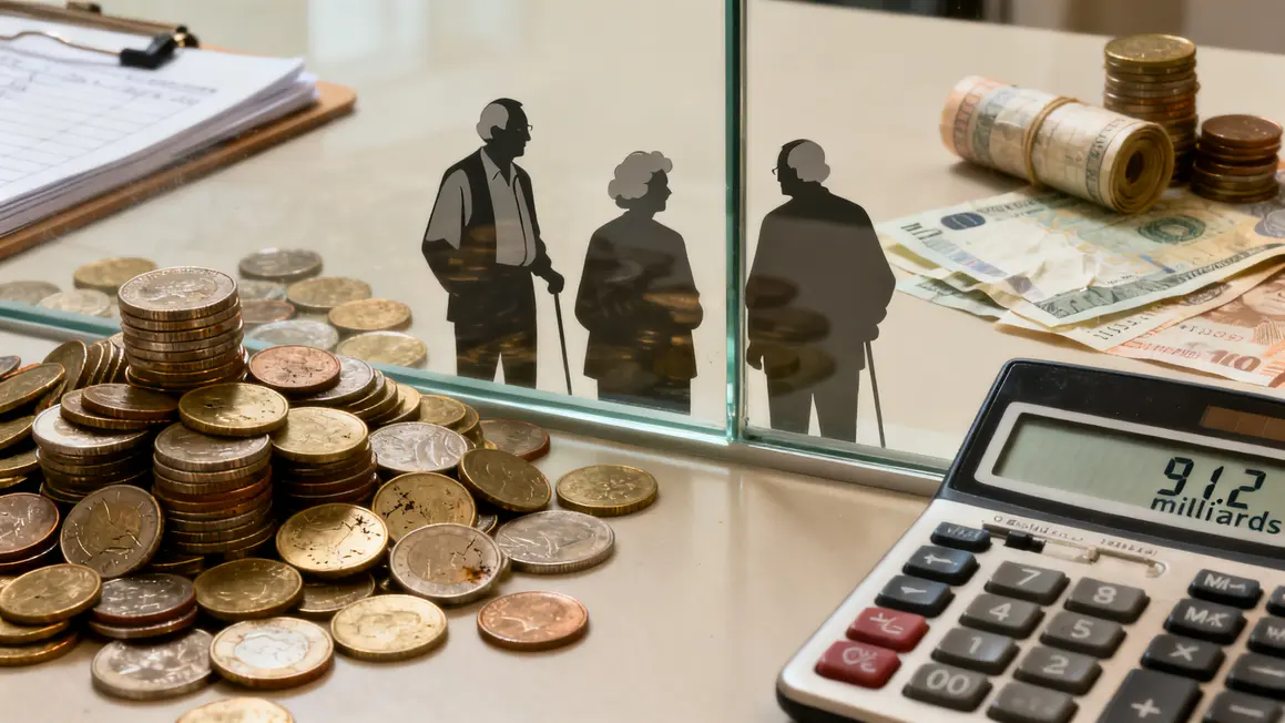 Réserves Agirc Arrco 91 milliards retraités séparés argent
