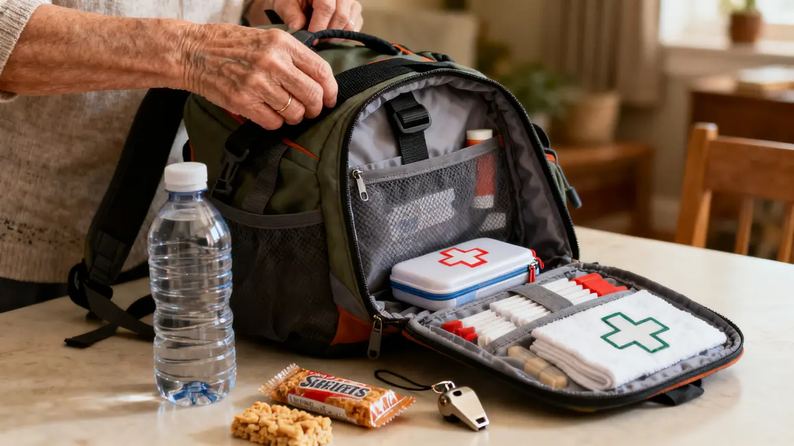 Équipement sac randonnée senior essentiel