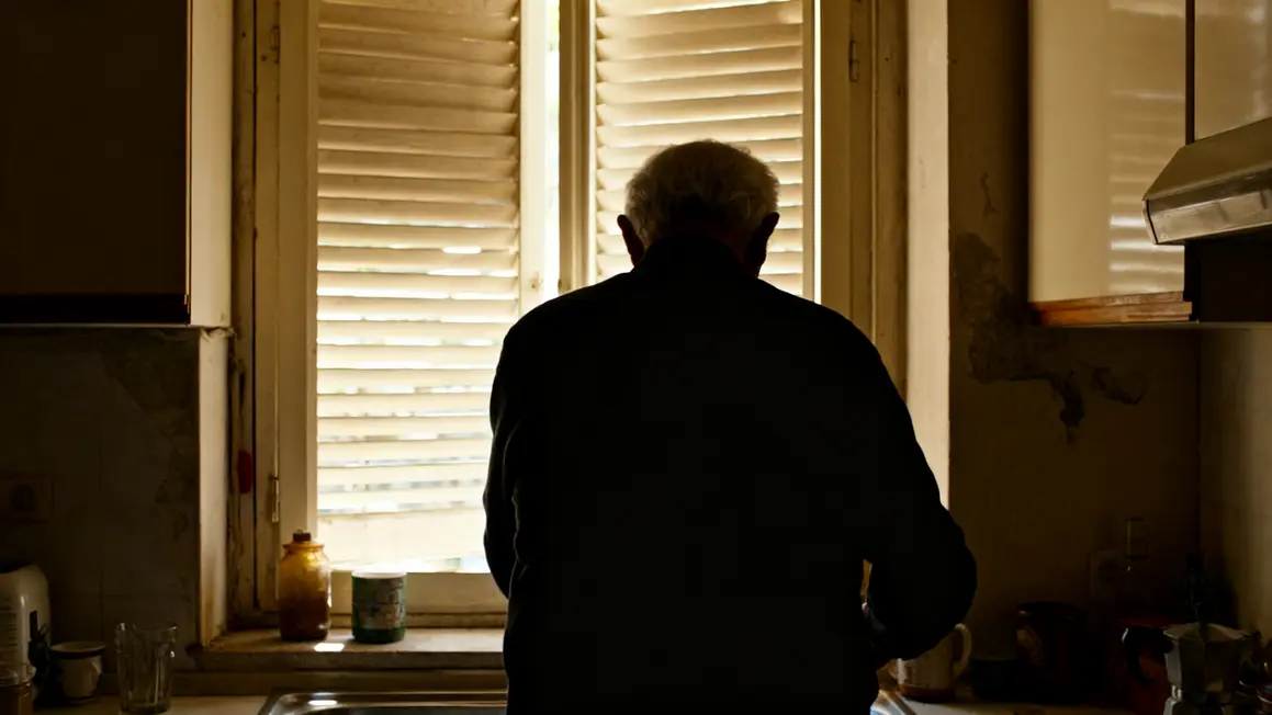 senior Strasbourg cuisine volets mi-clos solitude