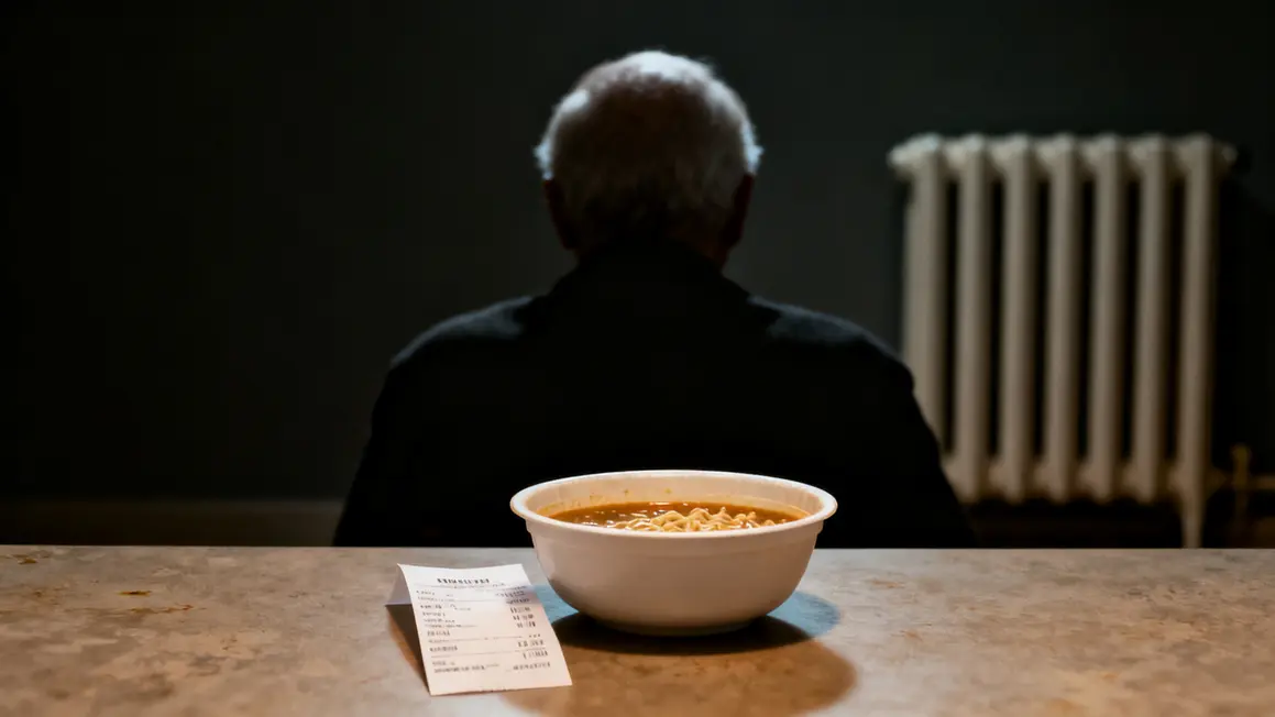 soupe instantanee senior dos angoisse pauvrete